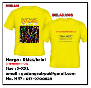 BAJU HIMPUNAN KEBANGKITAN RAKYAT (#KL112)... 12 JANUARI 2013