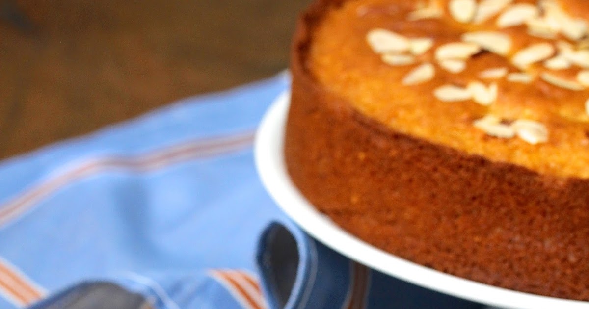 Apricot, Almond, & Olive Oil Cake with Vanilla and Lemon Karen's