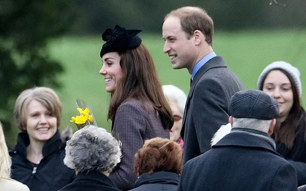 Queen Elizabeth II, Catherine, Duchess of Cambridge and Prince William, Duke of Cambridge, Prince Harry, Prince Charles, Prince of Wales, Sophie, Countess of Wessex and Lady Louise Windsor, James, Viscount Severn, Vice Admiral Sir Timothy Laurence, Prince Philip, Duke of Edinburgh and Princess Anne, Zara Phillips and Mike Tindall