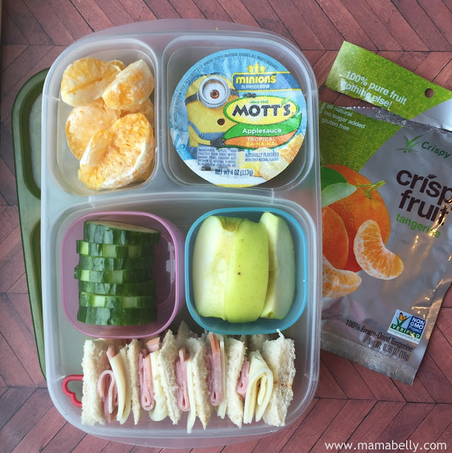 Easy School Lunches in Easylunchboxes - mamabelly.com