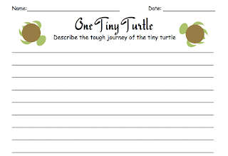 Fourth Grade Teacher Lady: One Tiny Turtle