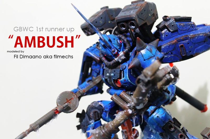 GBWC entry Ambush modeled by filmechs Collage Art
