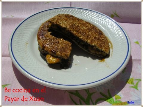 Sándwich De Plátano Y Chocolate