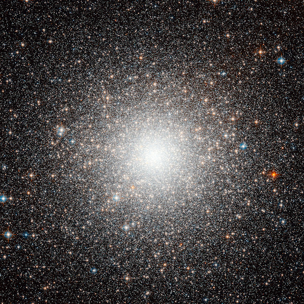 Hubble shoots M54, the first extragalactic Globular Cluster!