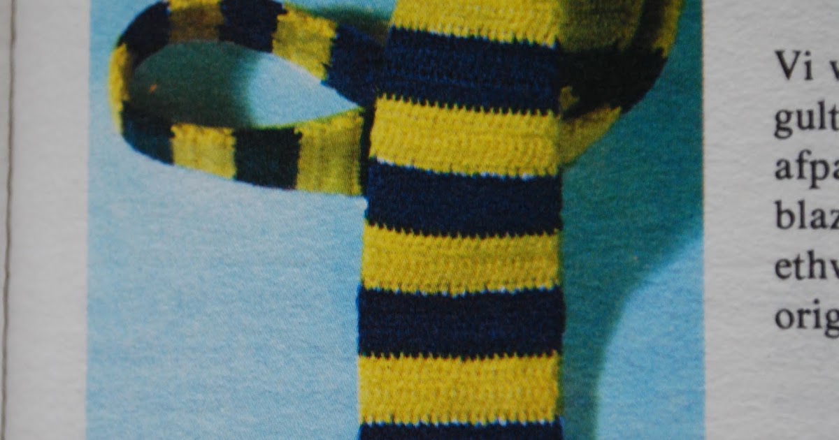 The Puk Project Hæklet slips! Du kan nå det inden fars dag!