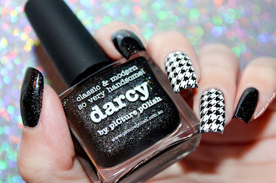 Houndstooth Nail Art // Weekly Nail Art Challenge