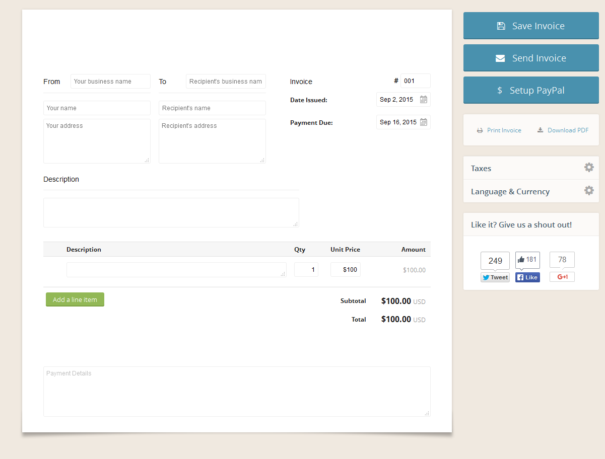 Online Freelance Jobs Tips Tools Reviews Top Free Online Invoice
