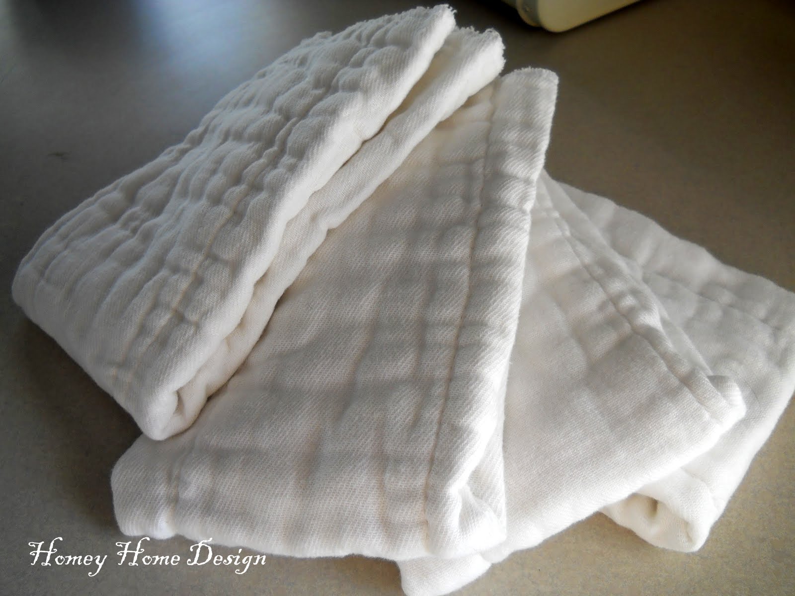 homey home design How to make burp cloths