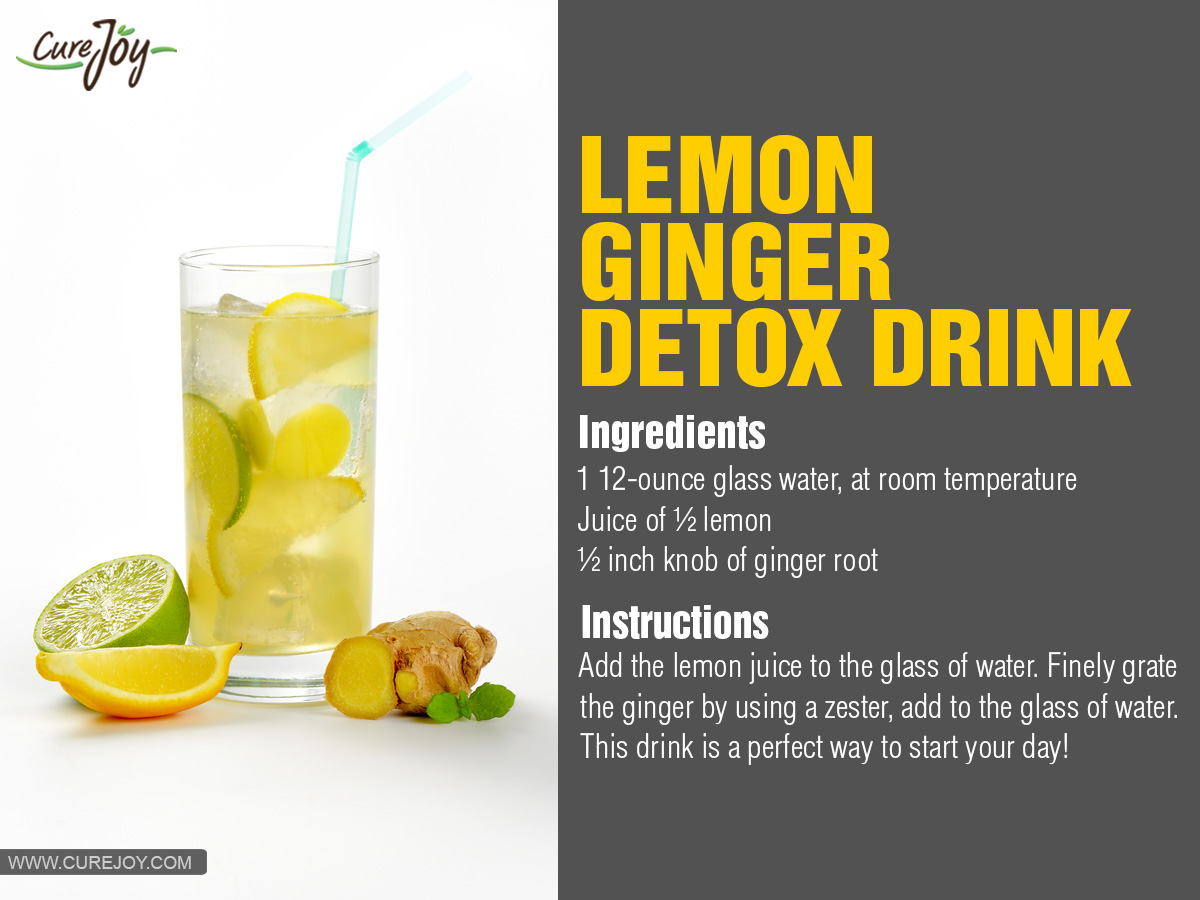 Homemade detox drink to detox your body from inside.