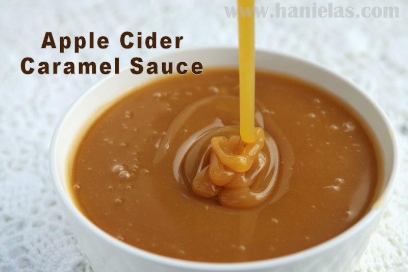 Haniela's Apple Cider Caramel Sauce