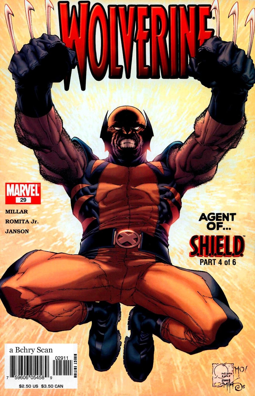 Read online Wolverine (2003) comic - Issue #29 - 1