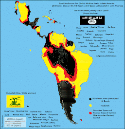 The Allies of Sunni Muslims vs Shia / Shiite Muslims in Latin America