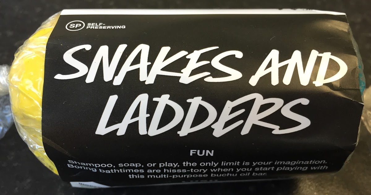 All Things Lush UK Snakes And Ladders FUN Bar