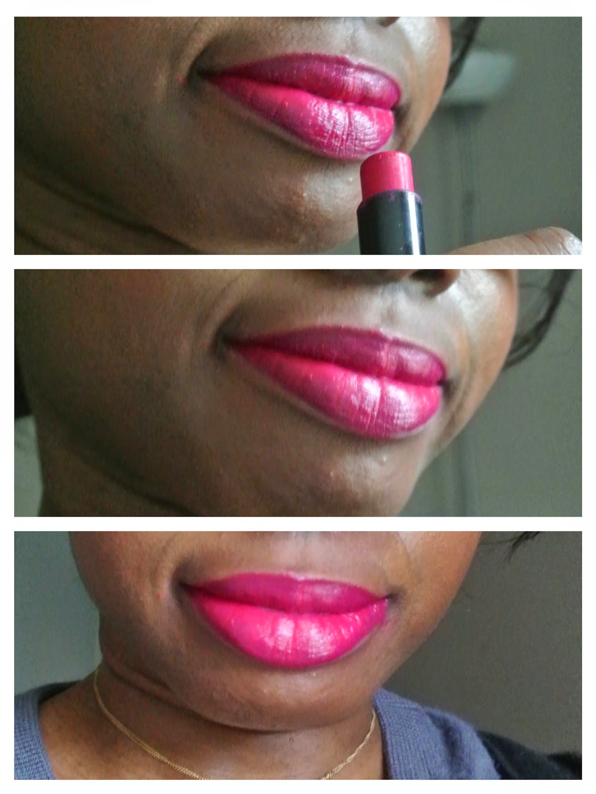 Friday Lipstick 6 Du "Cherry Picking " sur mes lèvres