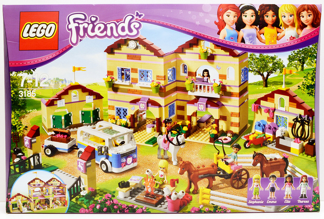 My Favourite Lego Friends New Set 3185 Summer Riding Camp