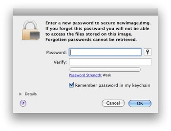 How To Create A Password Protected Folder In OSX