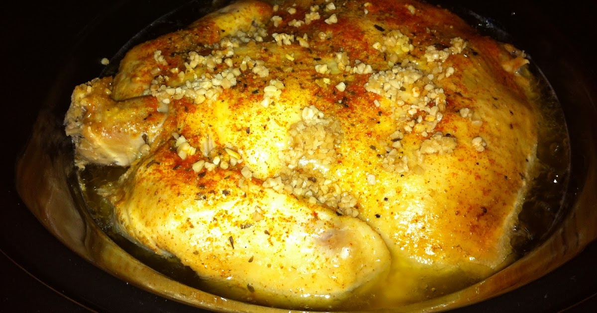 Jacki and John Ate This Whole Chicken in a Crockpot