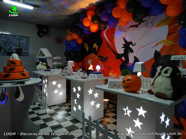 Halloween - Decoração provençal simples - Detalhes imagem 06 Festa infantil em mesa provençal tema Halloween