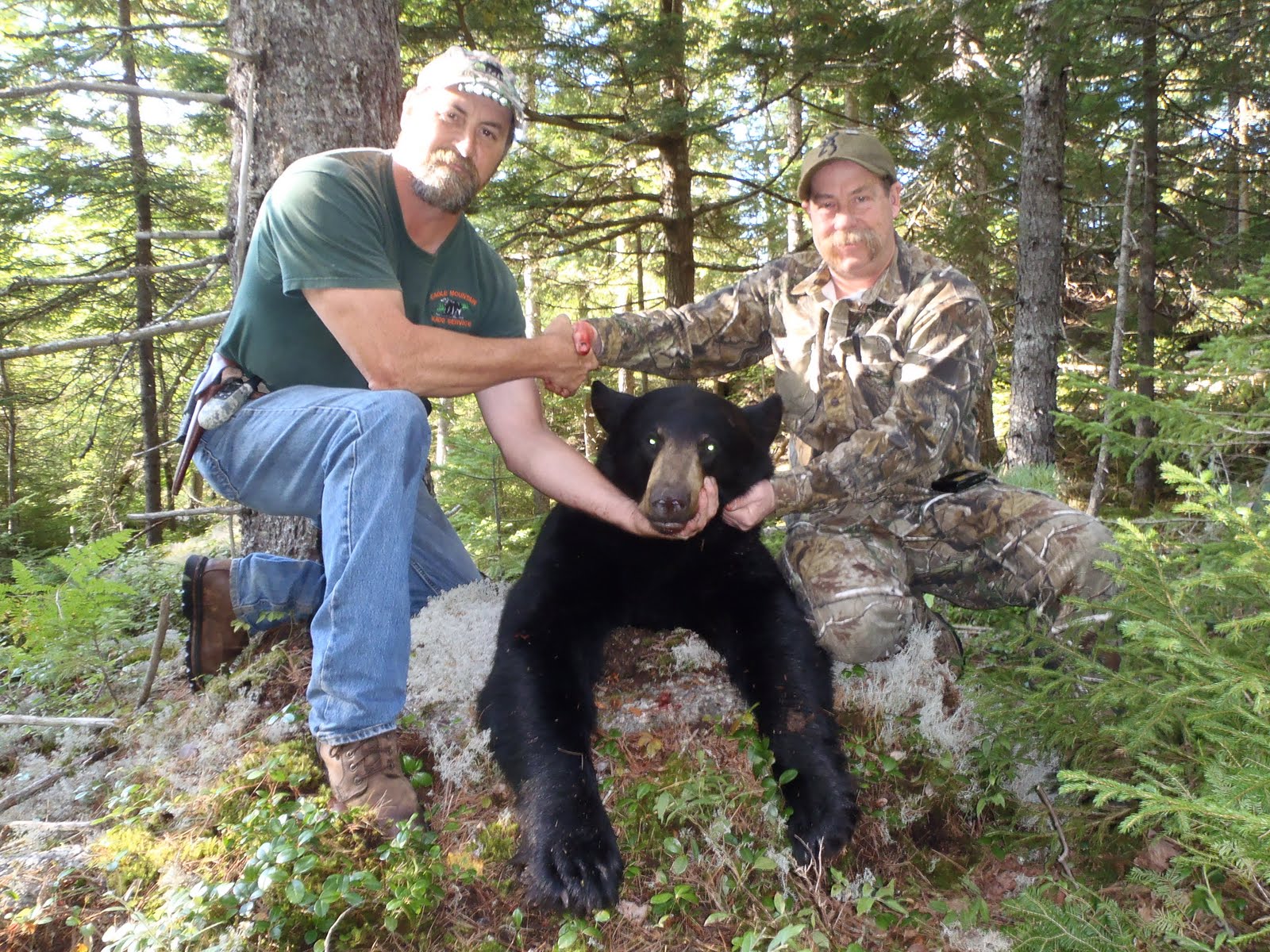 The Maine Outdoorsman Guiding Bear Hunters With Eagle Mountain