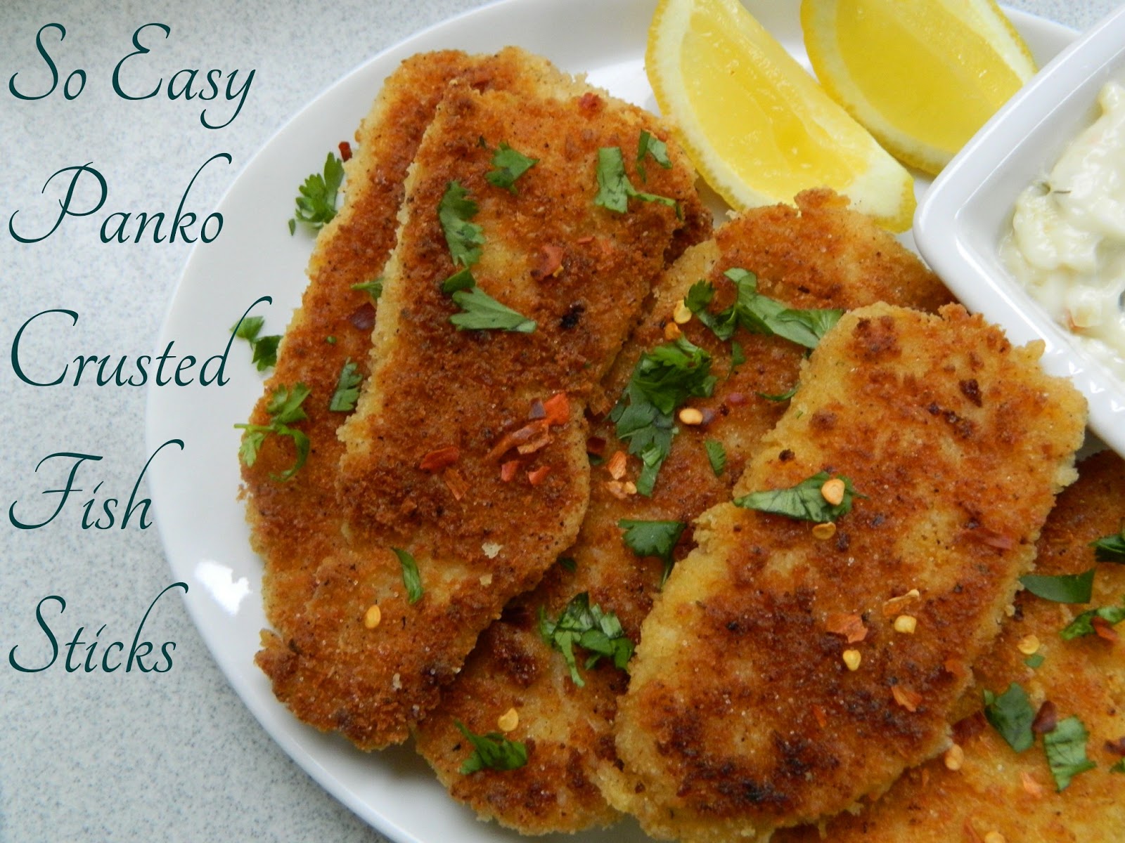 My Favorite Things So Easy Panko Crusted Fish Sticks