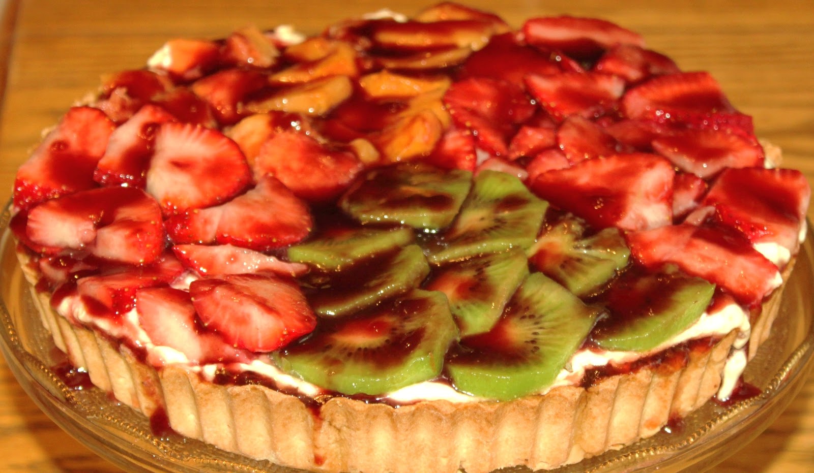 Almond Mascarpone Custard Fruit Tart Recipe What's Cookin' Italian