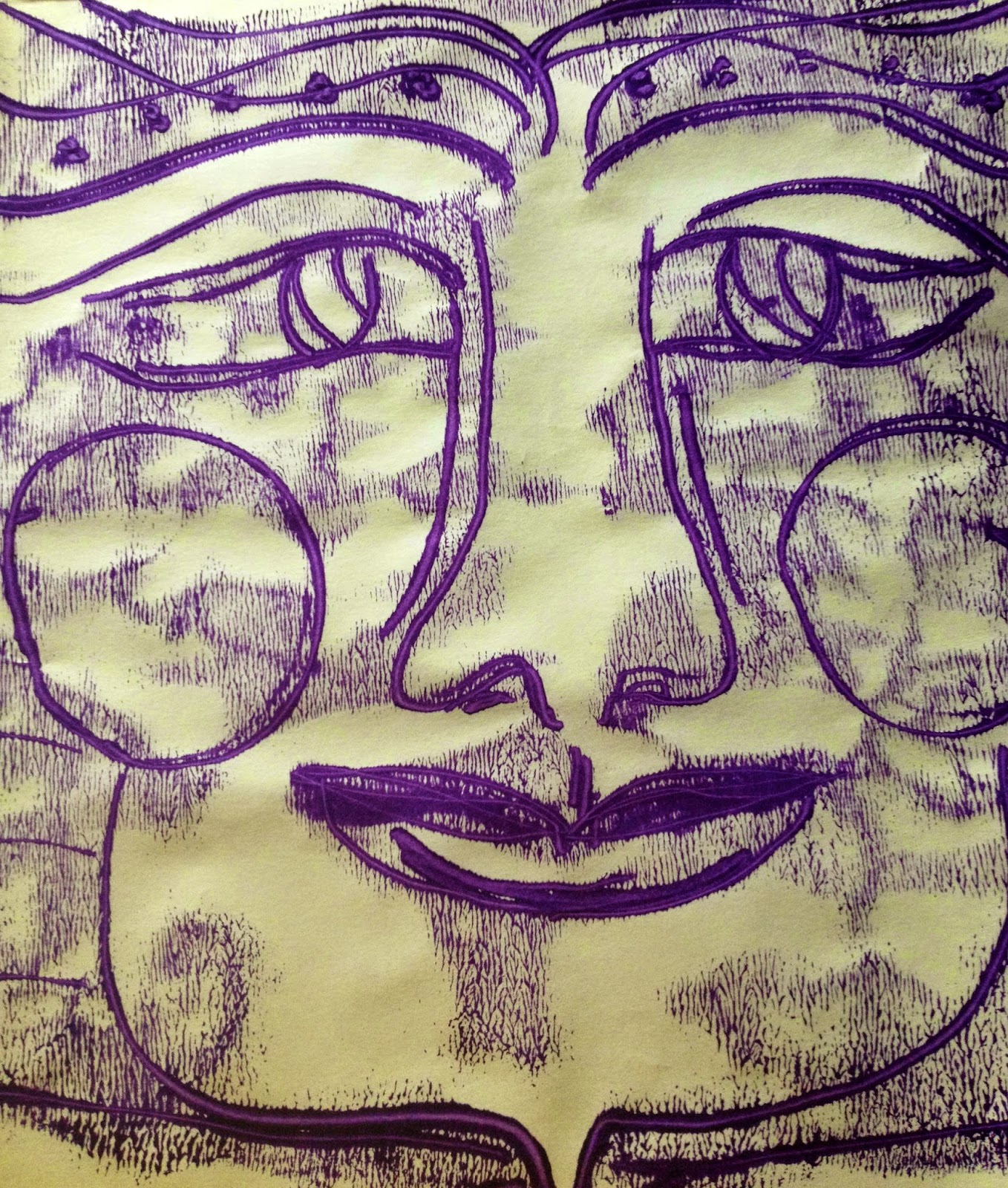 A Magic Mom and Her Mandalas Adventures in "Touch Drawing"