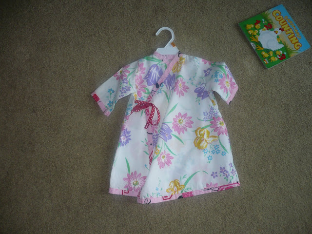 kimono dress sewing project