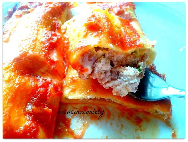 Cannelloni di carne e ricotta !!!