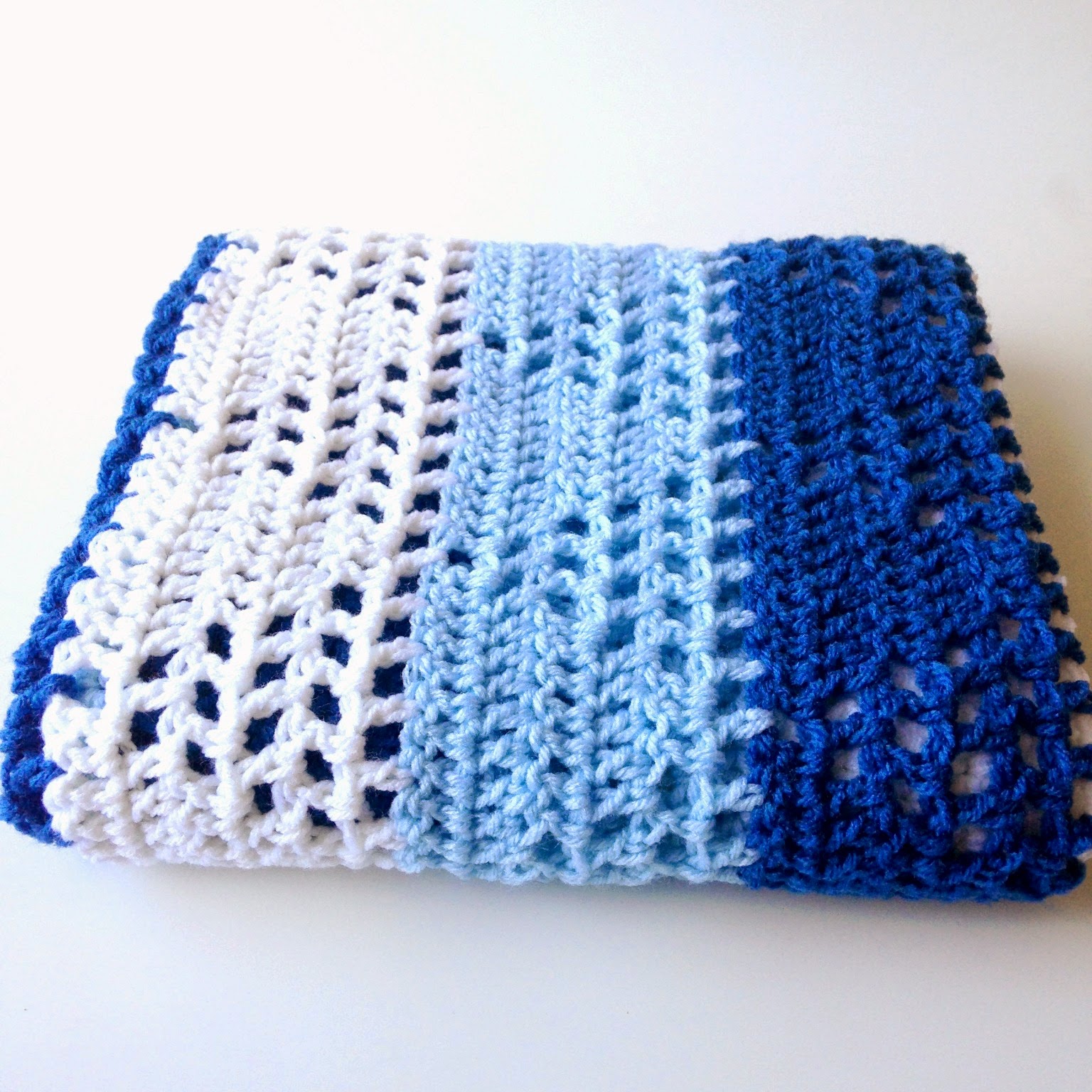 5 Little Monsters Triangles & Stripes Baby Blanket