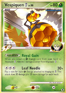 Vespiquen 4 Pokemon Card Rising Rivals