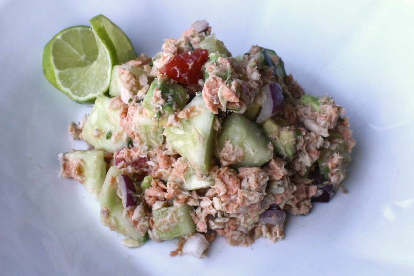 Of Winds and Water Paleo Canned Salmon Salad