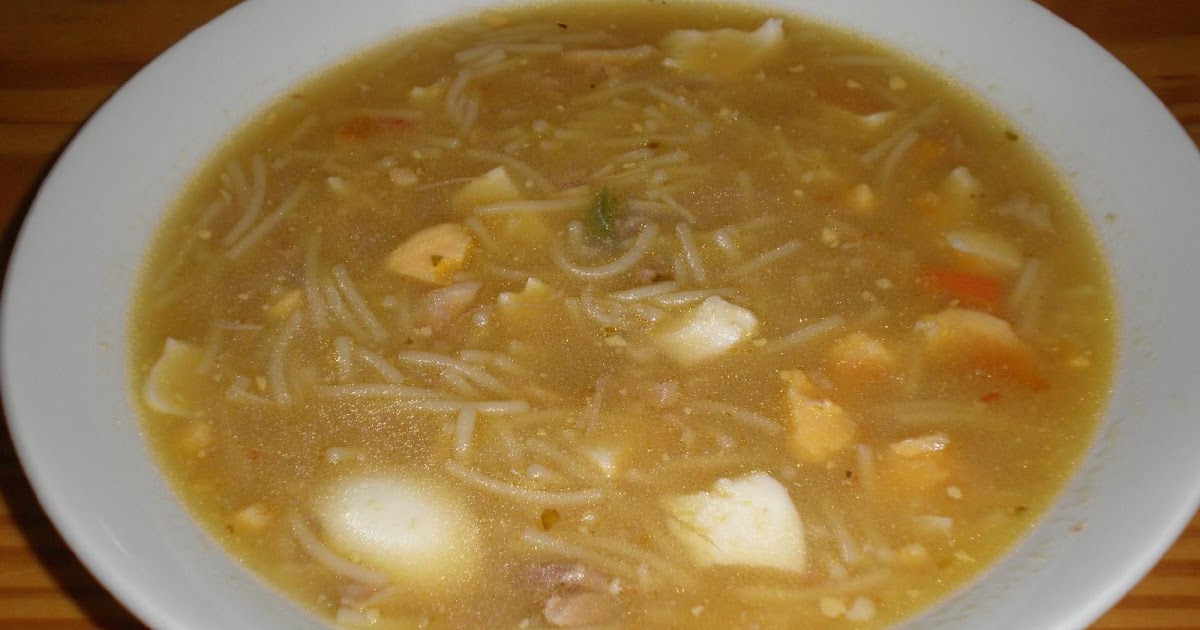 RECETAS CANARIAS, Y LO QUE SURJA... CONSOMÉ DE POLLO
