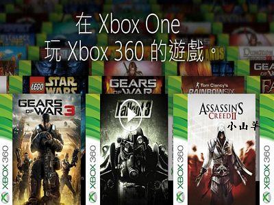 xbox one 向下相容