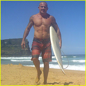 Dominic Purcell: Surfing in Australia - Dominic Purcell