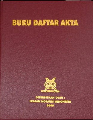 buku daftar akta notaris