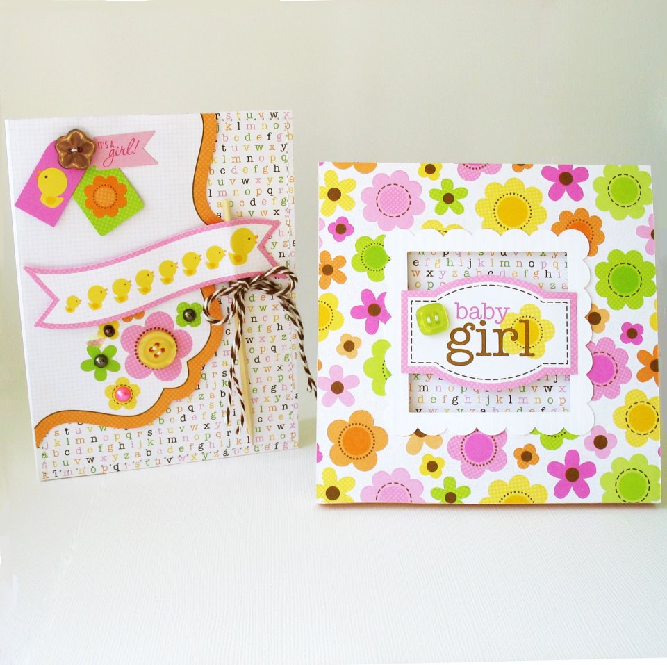 Doodlebug Design Inc Blog Sugar & Spice BabyGirl Gift by Kathy Martin