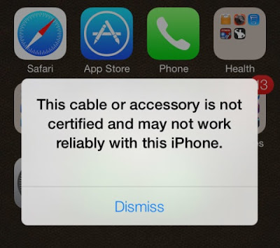 iOS 7 Now Prevents Non-Certified Lightening Cables From Charging Your iPhone