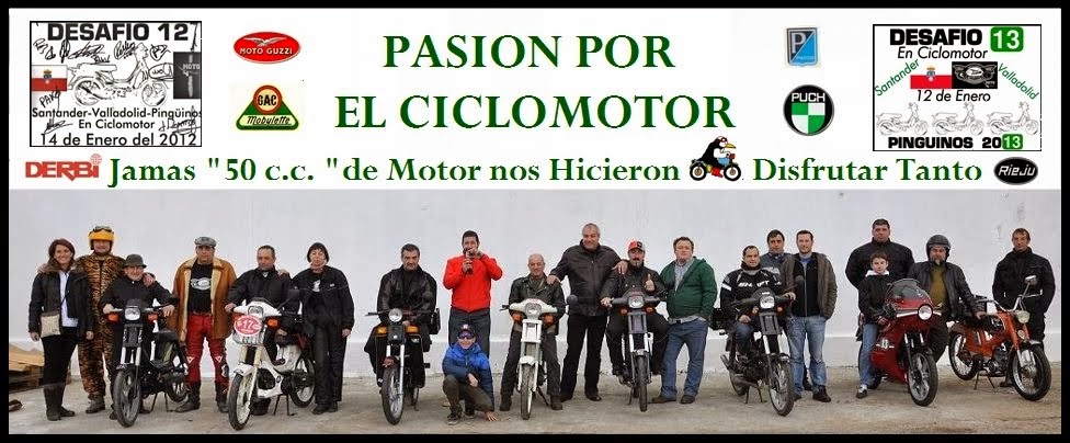 Pasion Por El Ciclomotor -  " 50 c.c. " De Motor.... Que Tanto Nos Hizo y Sigue Haciendo Disfrutar