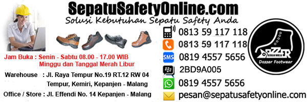 Grosir Sepatu Safety Murah Aceh