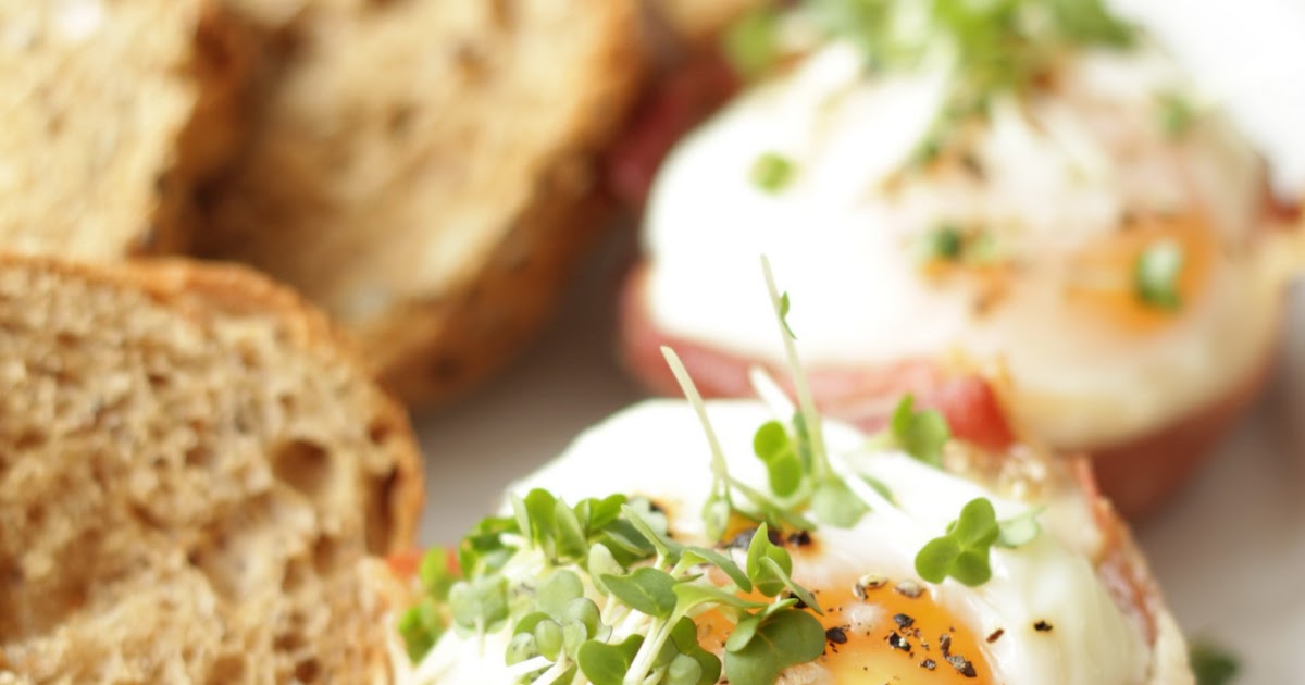 Bea's cookbook EGGS BAKED WITH PARMA HAM AND SUNDRIED TOMATOES