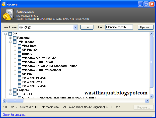 Recuva Professional 1.53.2096 download the last version for windows Recuva Professional 1.53.2096 download the last version for windows