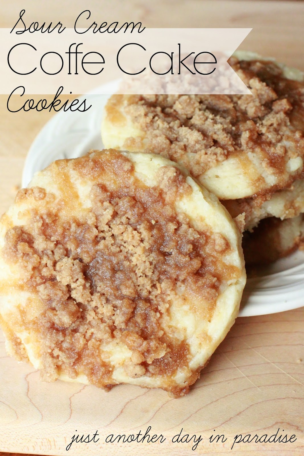 Larissa Another Day Sour Cream Coffee Cake Cookies