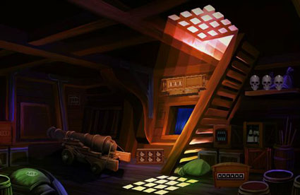 Lonely Pirate Ship Escape