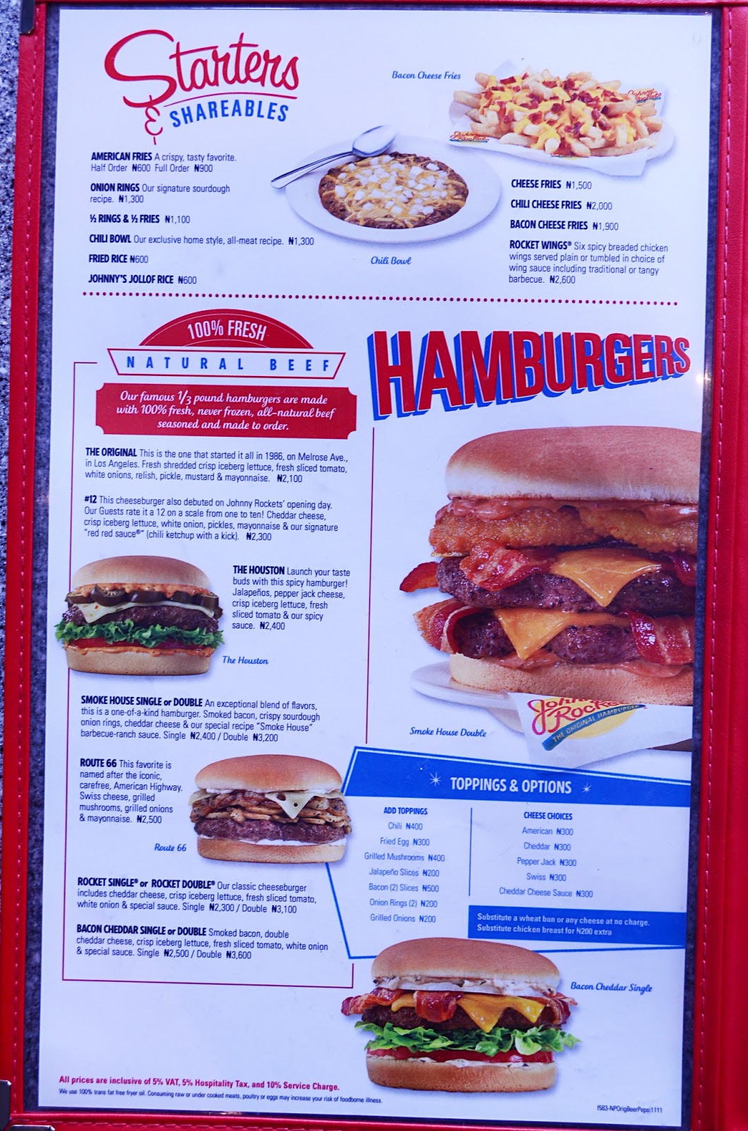 Dedah Eats Johnny Rockets All American Diner