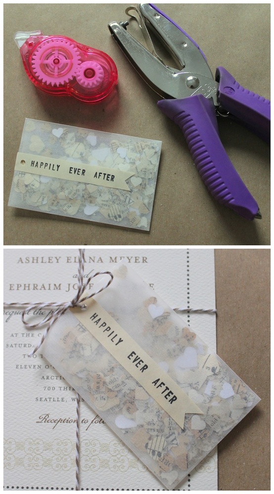 oh!myWedding DIY Confetti personalizado en tu boda / DIY Confetti Wedding