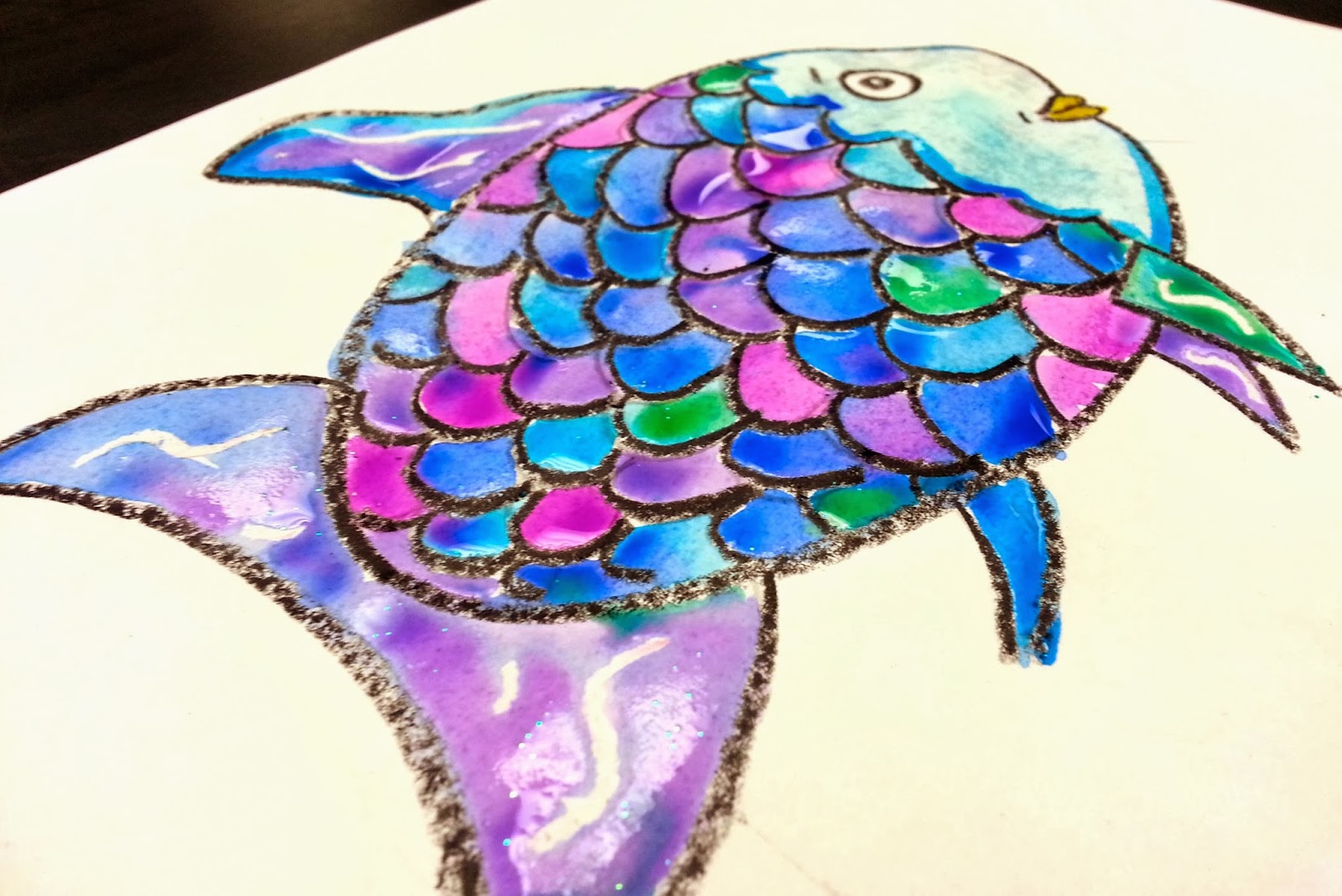rainbow fish jumping line art rainbow fish jumping line art