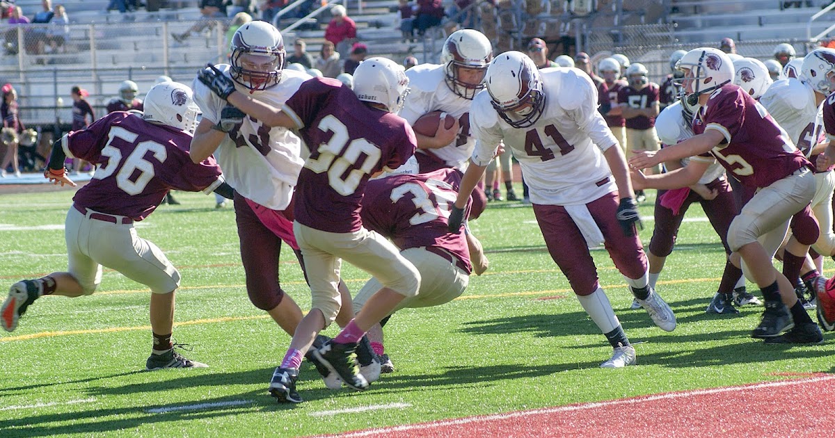 The Windham Eagle Sports WMS football team comes up short in first