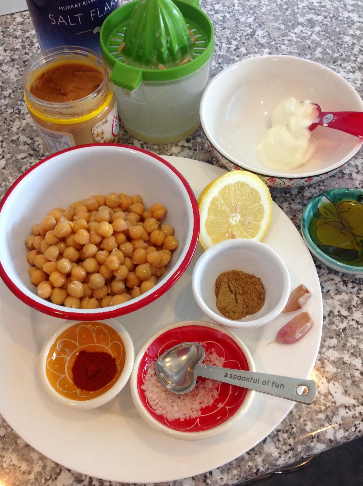 sherrys pickings Hummus made with love and peanut butter