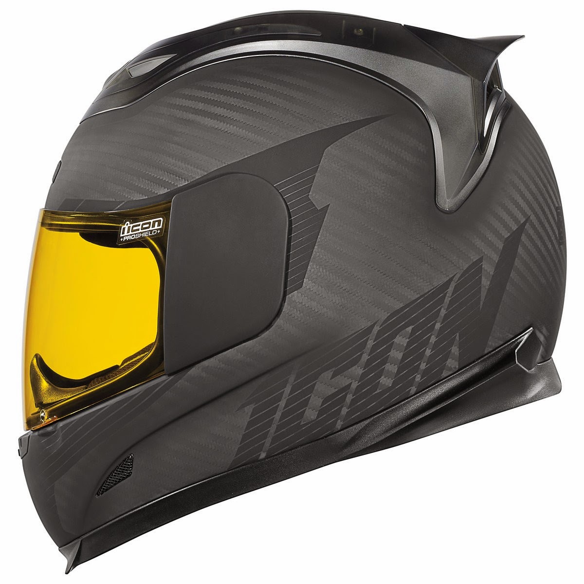 Icon Variant Ghost Carbon fiber Helmet Grease n Gas