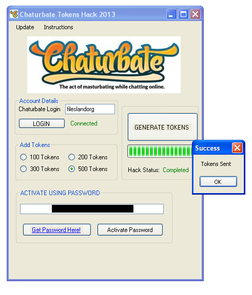 Tokens Generator NEW, METHOD Chaturbate : How to Generate Unlimited Tokens ...